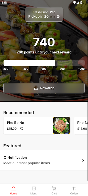 Fresh Sushi Pho Screenshot 0