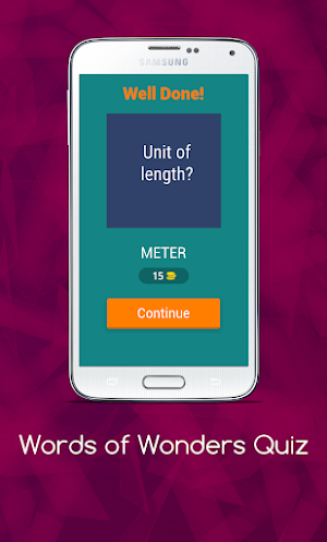 WORDS OF WONDERS QUIZ Screenshot 2