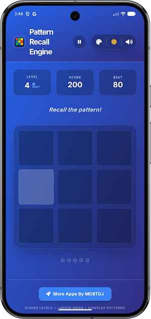 Pattern Recall Offline Edition Screenshot 2