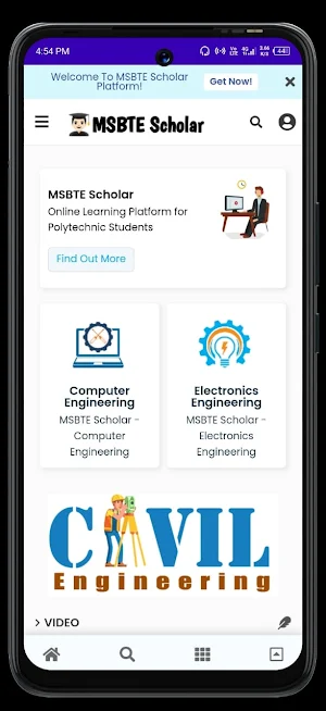 MSBTE Scholar Screenshot 0