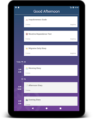 IBM My Clinical Diary Mobile Screenshot 3