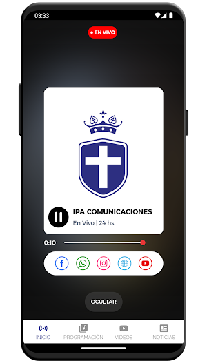 IPA Comunicaciones Screenshot 2