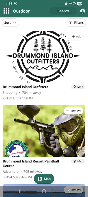 Drummond Island Tourism Screenshot 1