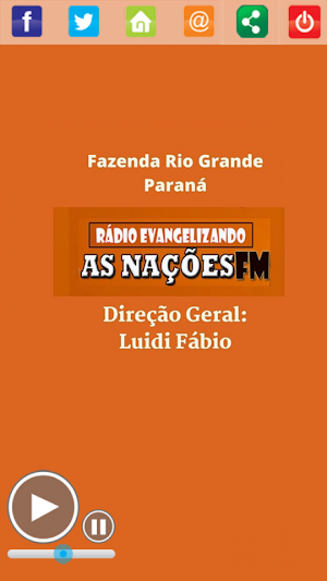 Rádio Evangelizando As Nações Screenshot 1