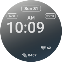 Silent Caption Watch Face
