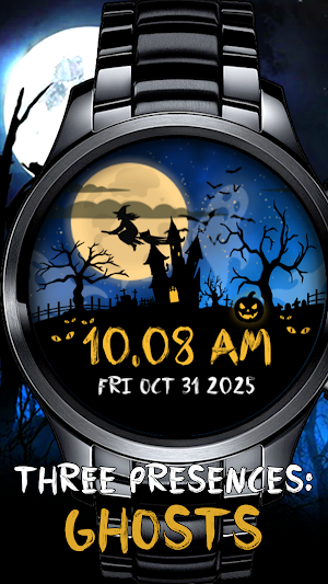 Animated Halloween Watch Face Screenshot 3