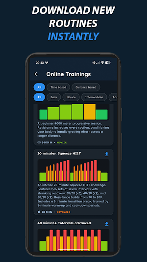 Rower Core Screenshot 2