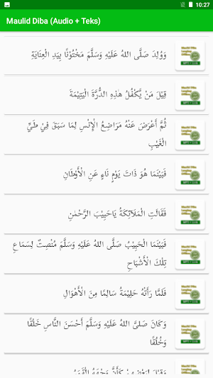 Maulid Diba Audio dan Teks Screenshot 2