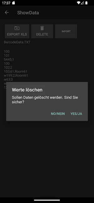 AE Simple Barcode App Screenshot 3