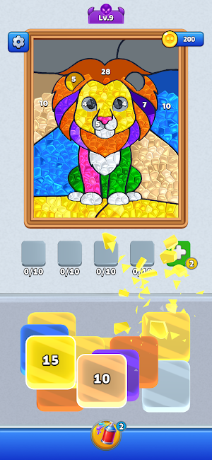 Glass Art Puzzle Screenshot 0