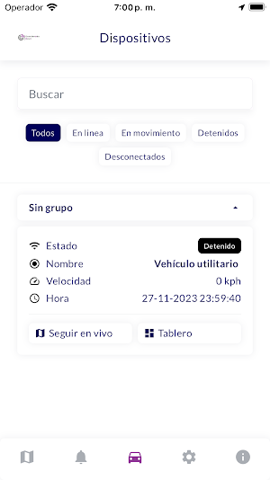 Coordenada Móvil GPS Screenshot 1