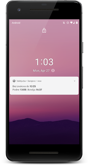Vaktija.ba Screenshot 3