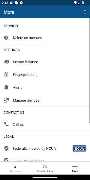 ABD Federal Credit Union App Screenshot 3