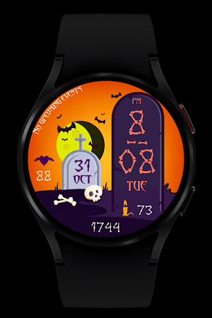 Halloween Watch Face Wear OS Screenshot 2