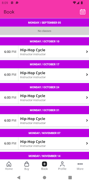Sweat Equity Cycle Studio Screenshot 1