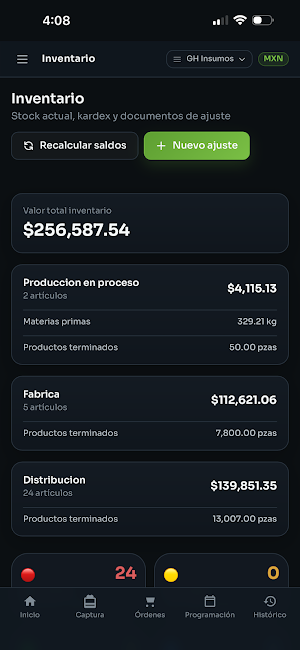 Praxion ERP Screenshot 0