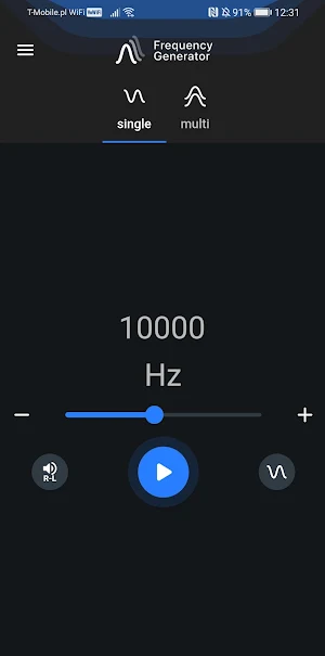 Frequency Generator (Sound) Screenshot 0