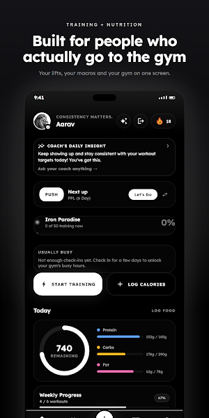 Fitzo: AI Workout & Nutrition Screenshot 0