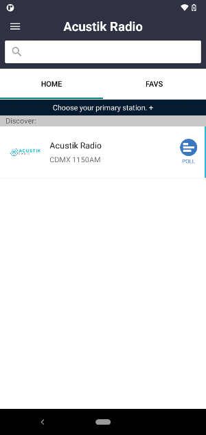 Acustik Radio Screenshot 0