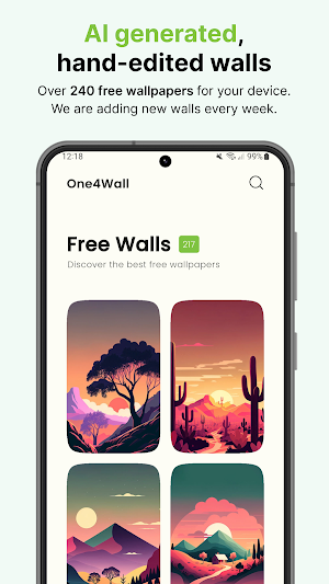 One4Wall: AI Wallpapers Screenshot 0