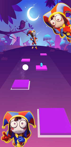 Circus Digital Tiles Hop Screenshot 0