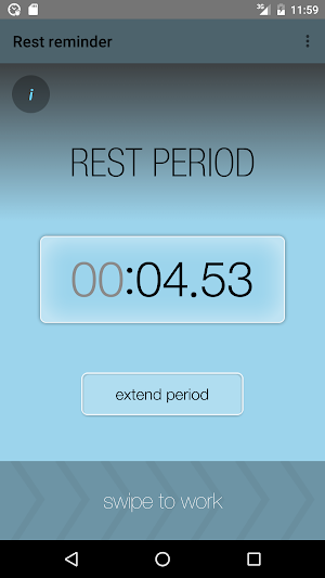 Rest reminder Screenshot 3