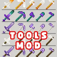 Tools Item Mod For MinecraftPE