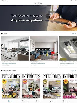 REVISTA INTERIORES Screenshot 0