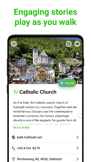 Hallstatt SmartGuide Screenshot 1