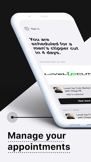Level Up Cuts Barber Salon Screenshot 0