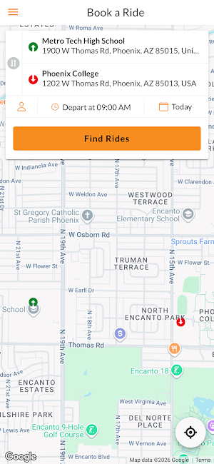 Valley Metro Connect Screenshot 2