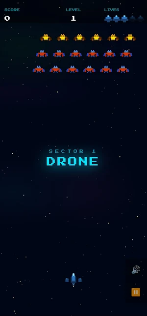 Alien Invaders: Space Shooter Screenshot 1