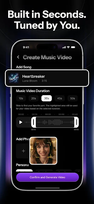 AI Music Video Generator: Yuna Screenshot 3