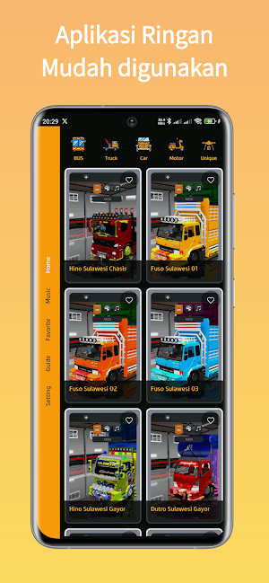MOD Bussid Truk Sulawesi Screenshot 2