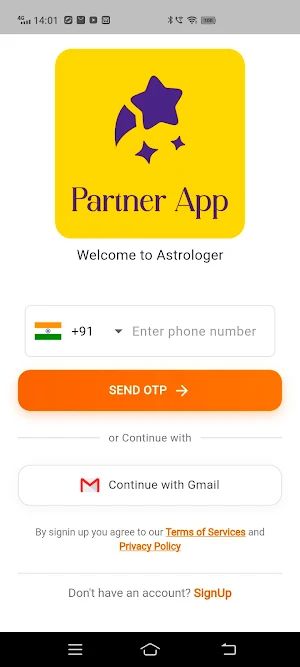 Astromaarg Partner Screenshot 1