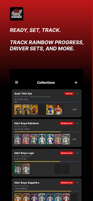 Grid Garage | F1® Card Tracker Screenshot 3