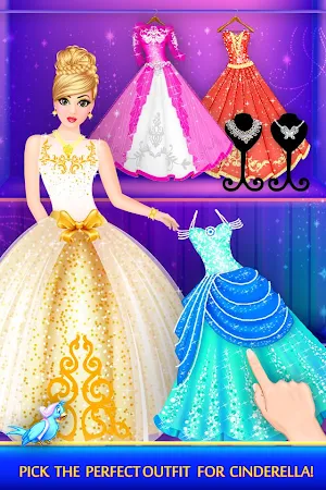 Cinderella Beauty Makeover : Princess Salon Screenshot 2