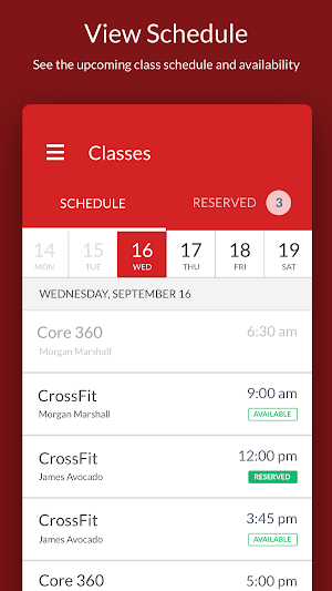 Powered by Movement CrossFit ( PXM ) - Members App Screenshot 0
