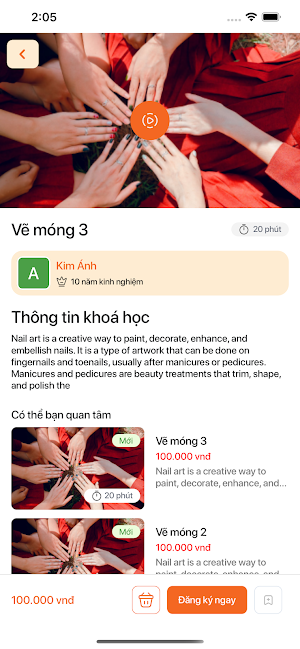 Nail Lessons Screenshot 1