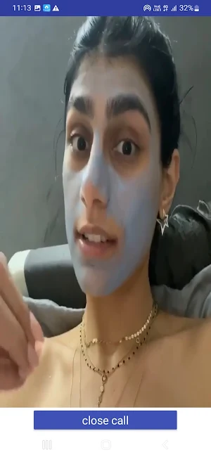 Mia khalifa fake video call Screenshot 3
