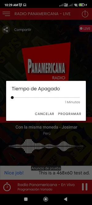 Radio Panamericana  en Vivo Fm Screenshot 0