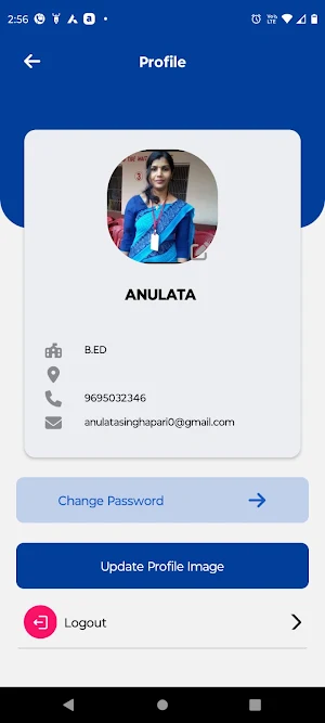 Parvati Public School Teacher Screenshot 3