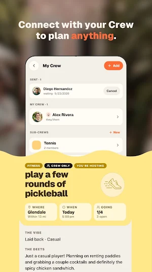 Let's - The social IRL app Screenshot 3