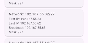 IP SUBNET Screenshot 2