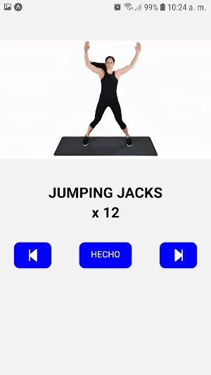 Rokave Entrenamiento Screenshot 2