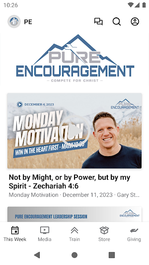 Pure Encouragement Screenshot 0