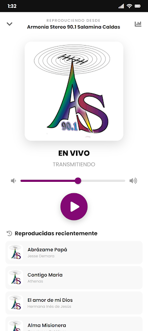 Armonia Stereo 90.1 - Salamina Screenshot 1