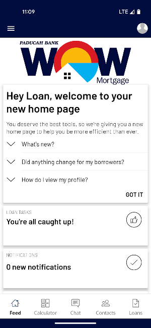 Paducah Bank WOW Mortgage Screenshot 0