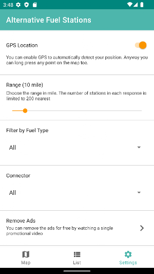Alternative Fuel Stations USA Screenshot 2