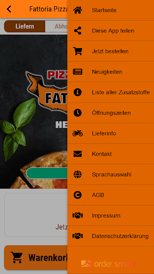 Fattoria Pizza Hausservice Screenshot 2